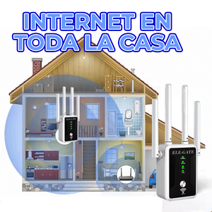Repetidor WiFi Gigabit de Doble Banda 3800Mbps 2.4G/5GHz, Extensor AP, Amplificador de Señal 4G para Red GPRS - Product Image 5
