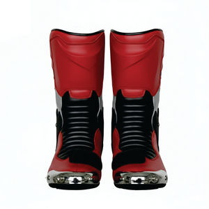 Chaussures de moto confortables à vendre, nouvelles, pour la conduite, la course, imperméables, respirantes, en cuir, chaussures de moto tout-terrain en cuir - Product Image 4