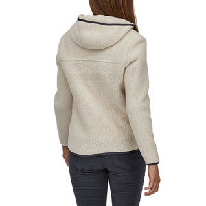 Vente en gros de tissu polaire tricoté Sherpa décontracté de haute qualité pour hommes, sweat à capuche brodé avec fermeture éclair pour l'hiver pour adultes - Product Image 6