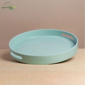 Bandeja de Bambú Minimalista, Ecológica, Sostenible, Duradera, Ligera y Portátil, con Diseño Personalizable y Lacado para Uso Diario - Product Image 2