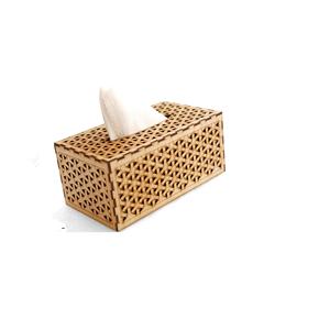 Boîte à mouchoirs en bois en gros support boîte grise boîte à mouchoirs en bois massif pour la forme carrée et au meilleur prix - Product Image 5