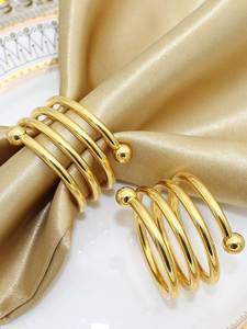 Servilletero de Metal con Diseño de Primavera para Boda, Decoración de Mesa de Comedor, Servilletero Europeo, Decoración de Mesa de Boda, Servilletero - Product Image 4