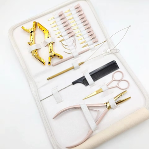 MIANBRO ENTERPRISES Pince à extensions capillaires professionnelle en acier inoxydable avec logo personnalisé – Meilleure vente d'outils pour extensions capillaires - Product Image 2