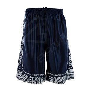 Pantalones cortos de baloncesto de malla para hombre de verano OEM con cordón de poliéster, bolsillos de calle, opción de talla grande - Product Image 6