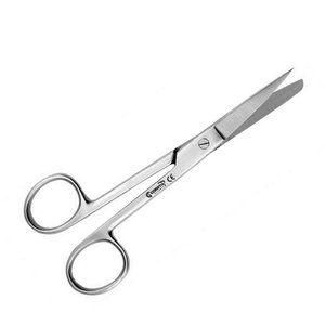 Goraya กรรไกรผ่าตัดด้วยมือเยอรมัน, สินค้าขายดีกรรไกรผ่าตัดสัตวแพทย์5.5นิ้วได้รับการรับรองมาตรฐาน ISO ได้รับการรับรองตลอดอายุการใช้งาน - Product Image 1