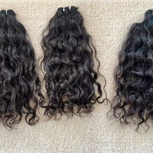 Venta al por mayor Kinky Curl Indian Remy Virgen Extensiones de cabello humano para Raw Temple de alta calidad - Product Image 1