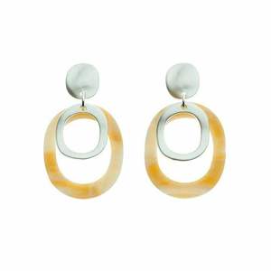 Pendientes de cuerno de vaca auténtico a precio mayorista, diseño nuevo, personalizados para fiestas, pendientes de aro de cuerno de búfalo, nuevo estilo, artesanía natural. - Product Image 2