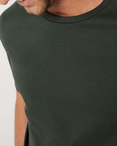 เสื้อยืดคอกลมสำหรับผู้ชายผ้าคอตตอนผ้านิ่มผ้าแห้งเร็วเสื้อยืดปักโลโก้และทันสมัย100% ใหม่ - Product Image 3