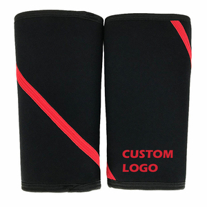 Protège-coudes et genouillères en néoprène personnalisables avec logo, fermeture auto-agrippante unisexe, séchage rapide, soutien compressif, protection sportive toutes saisons - Product Image 3