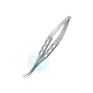 Pinzas de Sujeción de Lentes Clayman de Grado Quirúrgico, 121 mm, Mandíbulas Anguladas Delicadas, Instrumentos de Microcirugía Oftálmica - Product Image 5