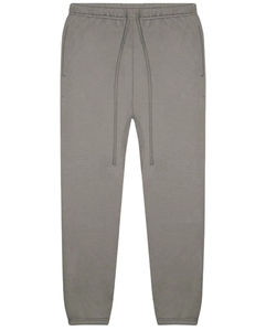 กางเกงสเวตเตอร์แบบลำลองของผู้ชาย OEM กางเกงผ้าฝ้ายออร์แกนิคสีทึบมีกระเป๋าแบบมีเชือกผูกยาวมีโลโก้ตามสั่ง - Product Image 2