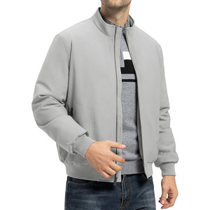Offre Spéciale vestes de travail d'hiver pour hommes Logo personnalisé conception universitaire Satin tissu support lumière patchs brodés veste pour hommes - Product Image 2