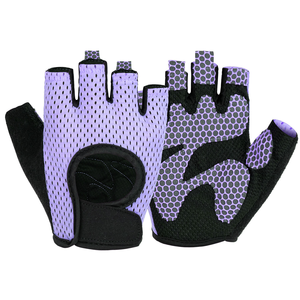 Breathable Sport Fitness Training Weightlifting Half Finger Wrist Wrap Gym Weightlifting <b>Gloves</b> for Men Women - Product Image 2
