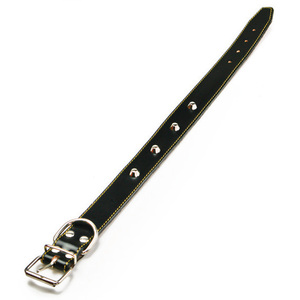 Collare in Pelle Foderato con Ganci Cm. 56x3.0 Assortiti - Product Image 1