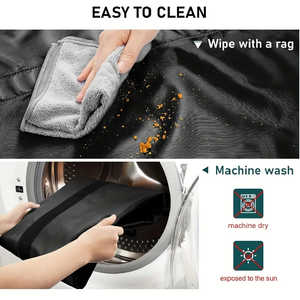 Protector de Colchón Acolchado de Poliéster, Duradero, Impermeable, Lavable, Reutilizable, con Asas Antideslizantes, 200 Hilos, para Uso Doméstico - Product Image 4