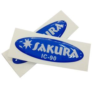 Étiquettes en gel imperméables de qualité supérieure, logo de marque en plastique souple, autocollant en résine époxy 3D en forme de dôme - Product Image 1