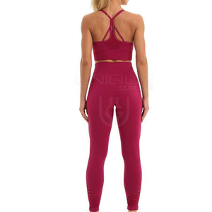 ชุดโยคะสำหรับผู้หญิงชุดเล่นฟิตเนสยิมชุดเล่นโยคะสไตล์ใหม่ออกแบบได้ด้วยตัวเอง - Product Image 4