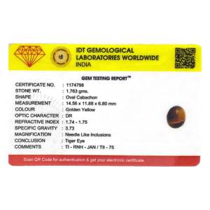 8.82 Quilates Ojo de Tigre Natural Pulido Marrón Cuadrado Ovalado Cojín Plano Variedad Larimar Piedra Lunar Turquesa Ópalo Amarillo Suelto - Product Image 4