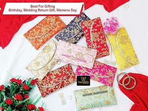 Beaded Embroidery <b>Clutch</b> Bag Handmade Festive Purse Handcrafted Embroidery <b>Clutch</b> Bag For <b>Brides</b> Luxury Embroidery Evening bag - Product Image 3