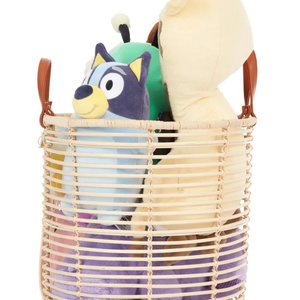 Cesta de Almacenamiento de Ratán Tejida a Mano - Product Image 2