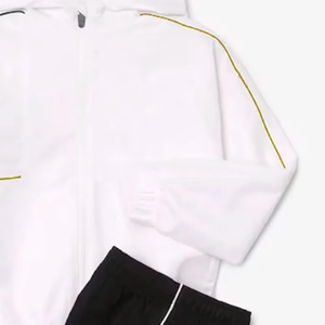 Chándal con capucha para niños 2025, chándal liso a juego para niños, venta al por mayor, chándal cómodo para niños de alta calidad - Product Image 2