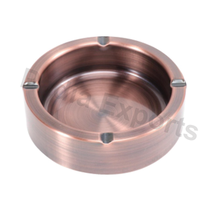 Antique de cendrier d'acier inoxydable pour l'usage de restaurant de bureau à la maison pour le voyage et le tabagisme de voiture - Product Image 1