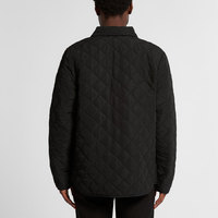 Veste matelassée unisexe style pilote, manteau classique, fermeture éclair, imperméable, respirante, coupe-vent, col montant, légère, pour l'extérieur