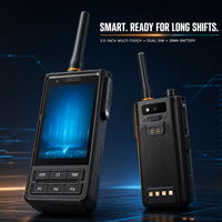 Radio bidirectionnelle DMR PoC 4G LTE D268, étanche IP68, robuste, Android, double SIM, 4W VHF UHF, talkie-walkie avec GPS, écran tactile 3,5 pouces