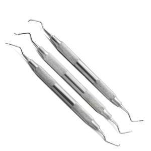 Dental Hygienist Columbia Curettes Set of 3 Surgical Periodontal Instruments CE - Product Image 5