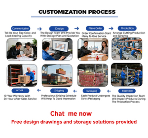Scaffalature Industriali Multistrato per Magazzino e Unità di Stoccaggio in Acciaio Resistente, Antiruggine <span class=keywords><strong>con</strong></span> Rivestimento in Polvere per Impilamento Pallet - Product Image 2