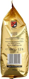 LAVAZZA QUALITA ORO Café en grains italien de qualité supérieure Torréfaction moyenne 100% Arabica 1 kg - Product Image 5
