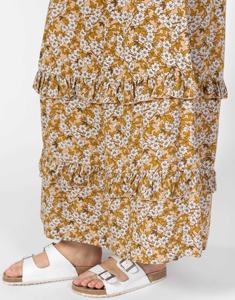 Robe de soirée élégante décontractée à imprimé sans manches sexy - Product Image 4