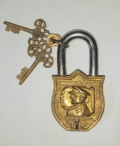Handmade Antique Design with Keys Unique Collectible <b>Locks</b> <b>Combination</b> <b>Locks</b> for Gates Toolbox Luggage School Home Office Travel - Product Image 6