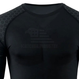 Vente en gros en stock Rash Guard pour hommes Rash Guard pour hommes imprimé par sublimation professionnelle - Product Image 3
