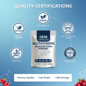 Pó de Glutationa Reduzida L-Glutationa de Alta Qualidade Grau Alimentício para Bebidas - Atacado a Granel - Product Image 4