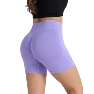 Shorts de Yoga Personalizados para Mujer, Ecológicos, Elegantes, Ligeros, Transpirables, con Tela Ultrasuave y Cintura Cero - Product Image 1