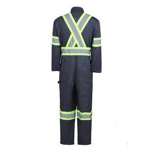 Combinaisons de travail réfléchissantes pour hommes sur mesure, combinaisons de sécurité en gros à bas prix, combinaisons de sécurité légères et fonctionnelles - Product Image 2
