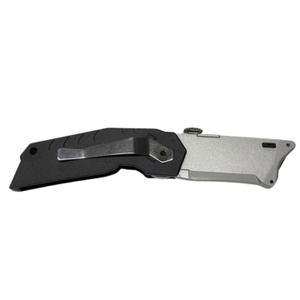 Nylon Quick Switch Dual-Blade <b>Folding</b> Safety Cutter <b>Utility</b> <b>Knife</b> DIY OEM Industrial Grade - Product Image 2