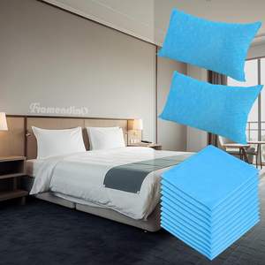 Funda de almohada de uso único Hygeian para hospitales médicos, funda de almohada no tejida, funda de almohada desechable para Hotel - Product Image 1