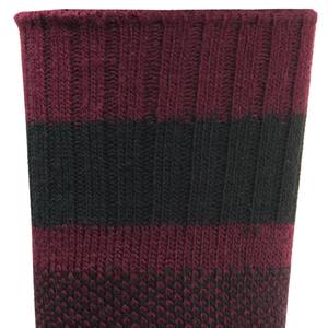 Wholesale <b>100</b>% Cotton Crew <b>Socks</b> for Men's premium Quality 2 tone Ribbed Design custom embroidery logo hip hop man <b>socks</b> - Product Image 3