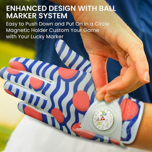 Gants de golf en cuir véritable Gants de golf pour hommes, gauche et droite, souples et respirants - Product Image 4