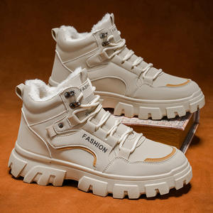 Botas de Senderismo Cómodas para Hombre, Uso en Exteriores, Altura Media de Pantorrilla, Forro de Malla Impermeable y Antideslizante - Product Image 4