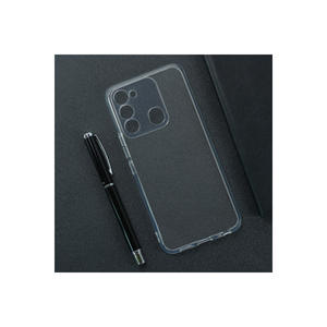 Funda de Silicona Transparente para Tecno Spark 8C-SNEL, Diseño Electrochapado Super Delgado y Resistente a Impactos - Product Image 2