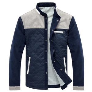 Men's Flight Bomber Jacket Windproof Warm for Winter Windproof <b>Padded</b> Thin Authentic Bomber jacket - Product Image 1