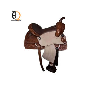 Sillas de Montar Occidentales de Cuero, Productos para Carreras de Caballos Inglesas, Almohadillas para Montar a Caballo - Product Image 5