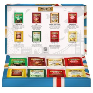 Caja de Regalo con Variedad de Tés Clásicos Twinings, 48 Bolsitas de Té - Product Image 1