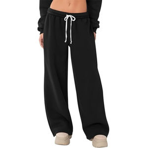 Pantalon ample décontracté pour femmes Sport Running Direct Factory Price Wholesale Baggy Sweat Pants avec poches - Product Image 1