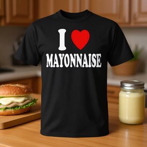 Camiseta I Love Mayonnaise, camiseta con diseño de sándwich y condimento favorito - Product Image 3