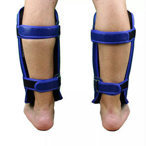 Espinilleras personalizadas Mejor precio Boxeo Protector Cómodo Entrenamiento Espinilleras Cuero Premium de alta calidad - Product Image 3