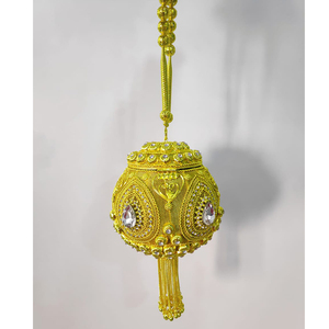 Bolso de Noche de Lujo Ligero con Cuentas Metálicas de Primera Calidad para Mujer, Cierre de Broche, Correa para el Hombro, Capacidad de 1-1.9L - Product Image 1